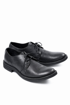 画像をギャラリービューアに読み込む, Y's for men PLAIN TOE SHOES / OIL WAX LEATHER (BLACK)