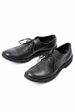 画像をギャラリービューアに読み込む, Y's for men PLAIN TOE SHOES / OIL WAX LEATHER (BLACK)