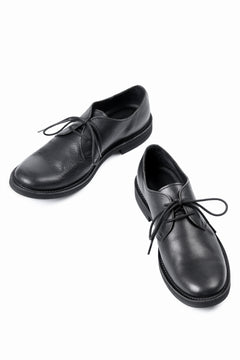 画像をギャラリービューアに読み込む, Y's for men PLAIN TOE SHOES / OIL WAX LEATHER (BLACK)