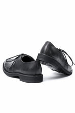画像をギャラリービューアに読み込む, Y's for men PLAIN TOE SHOES / OIL WAX LEATHER (BLACK)