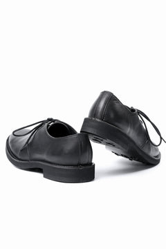 画像をギャラリービューアに読み込む, Y's for men PLAIN TOE SHOES / OIL WAX LEATHER (BLACK)
