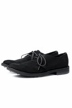 画像をギャラリービューアに読み込む, Y's for men PLAIN TOE SHOES / NUBUCK LEATHER (BLACK)
