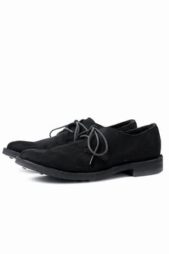 画像をギャラリービューアに読み込む, Y's for men PLAIN TOE SHOES / NUBUCK LEATHER (BLACK)