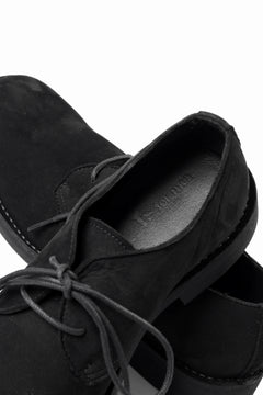 画像をギャラリービューアに読み込む, Y's for men PLAIN TOE SHOES / NUBUCK LEATHER (BLACK)