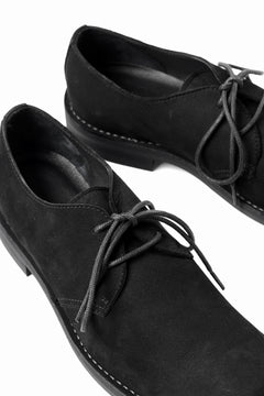 画像をギャラリービューアに読み込む, Y's for men PLAIN TOE SHOES / NUBUCK LEATHER (BLACK)