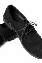 画像をギャラリービューアに読み込む, Y's for men PLAIN TOE SHOES / NUBUCK LEATHER (BLACK)