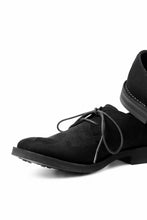 画像をギャラリービューアに読み込む, Y's for men PLAIN TOE SHOES / NUBUCK LEATHER (BLACK)