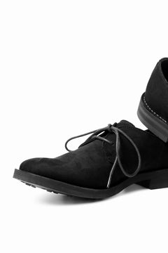 画像をギャラリービューアに読み込む, Y's for men PLAIN TOE SHOES / NUBUCK LEATHER (BLACK)