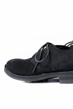 画像をギャラリービューアに読み込む, Y's for men PLAIN TOE SHOES / NUBUCK LEATHER (BLACK)