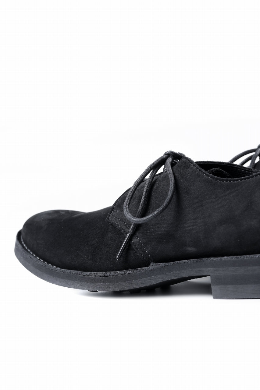 画像をギャラリービューアに読み込む, Y's for men PLAIN TOE SHOES / NUBUCK LEATHER (BLACK)