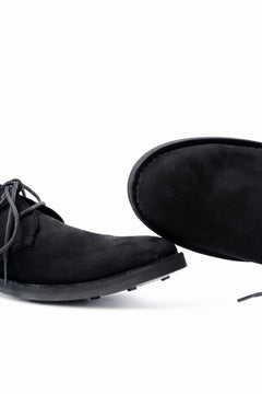 画像をギャラリービューアに読み込む, Y's for men PLAIN TOE SHOES / NUBUCK LEATHER (BLACK)