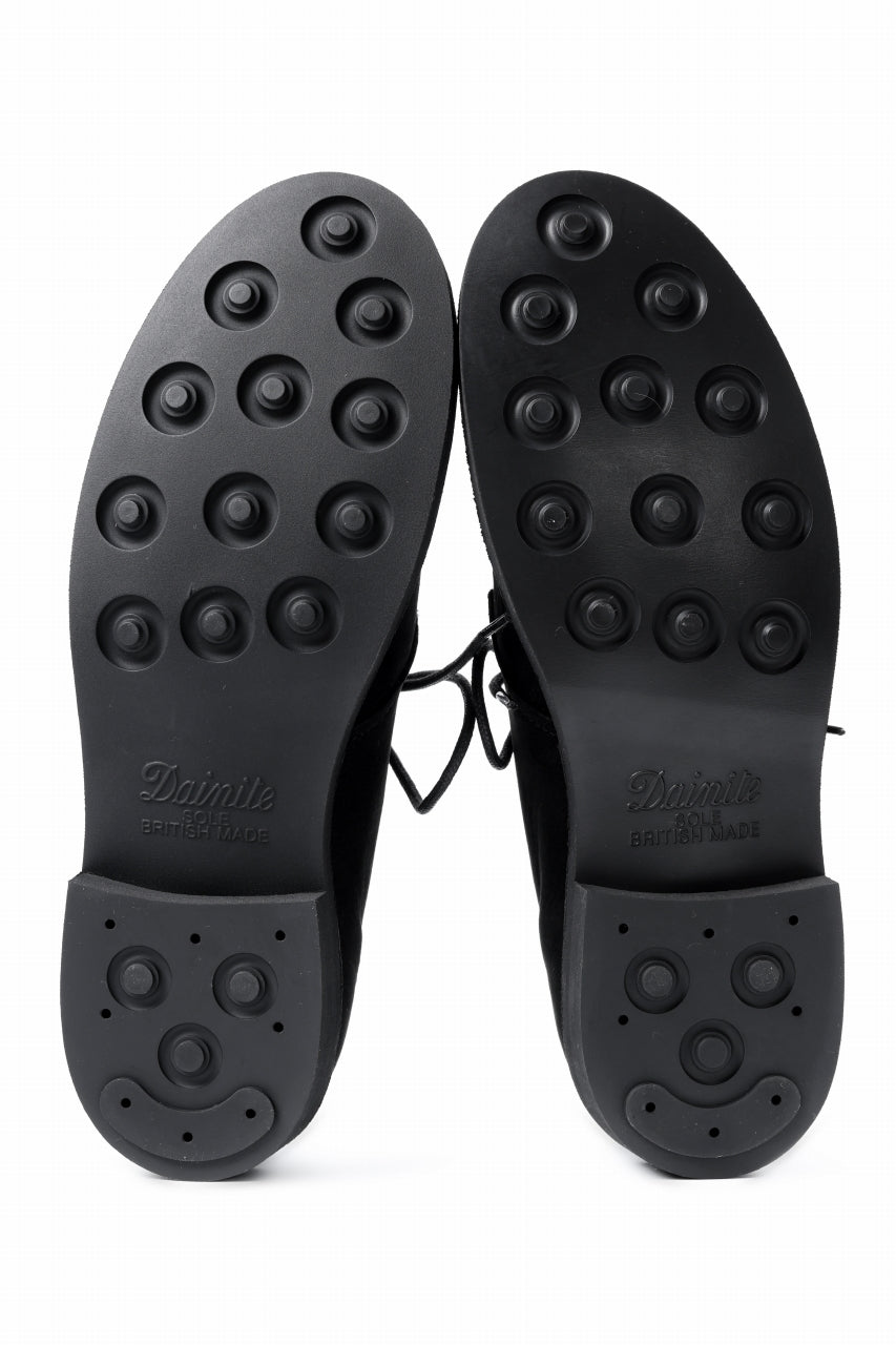 画像をギャラリービューアに読み込む, Y's for men PLAIN TOE SHOES / NUBUCK LEATHER (BLACK)