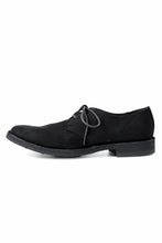 画像をギャラリービューアに読み込む, Y's for men PLAIN TOE SHOES / NUBUCK LEATHER (BLACK)