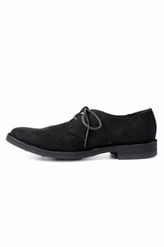 画像をギャラリービューアに読み込む, Y's for men PLAIN TOE SHOES / NUBUCK LEATHER (BLACK)