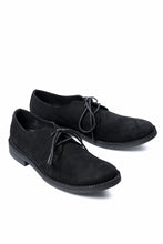 画像をギャラリービューアに読み込む, Y's for men PLAIN TOE SHOES / NUBUCK LEATHER (BLACK)