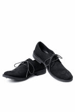 画像をギャラリービューアに読み込む, Y's for men PLAIN TOE SHOES / NUBUCK LEATHER (BLACK)