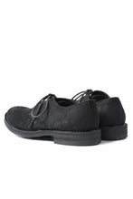 画像をギャラリービューアに読み込む, Y's for men PLAIN TOE SHOES / NUBUCK LEATHER (BLACK)