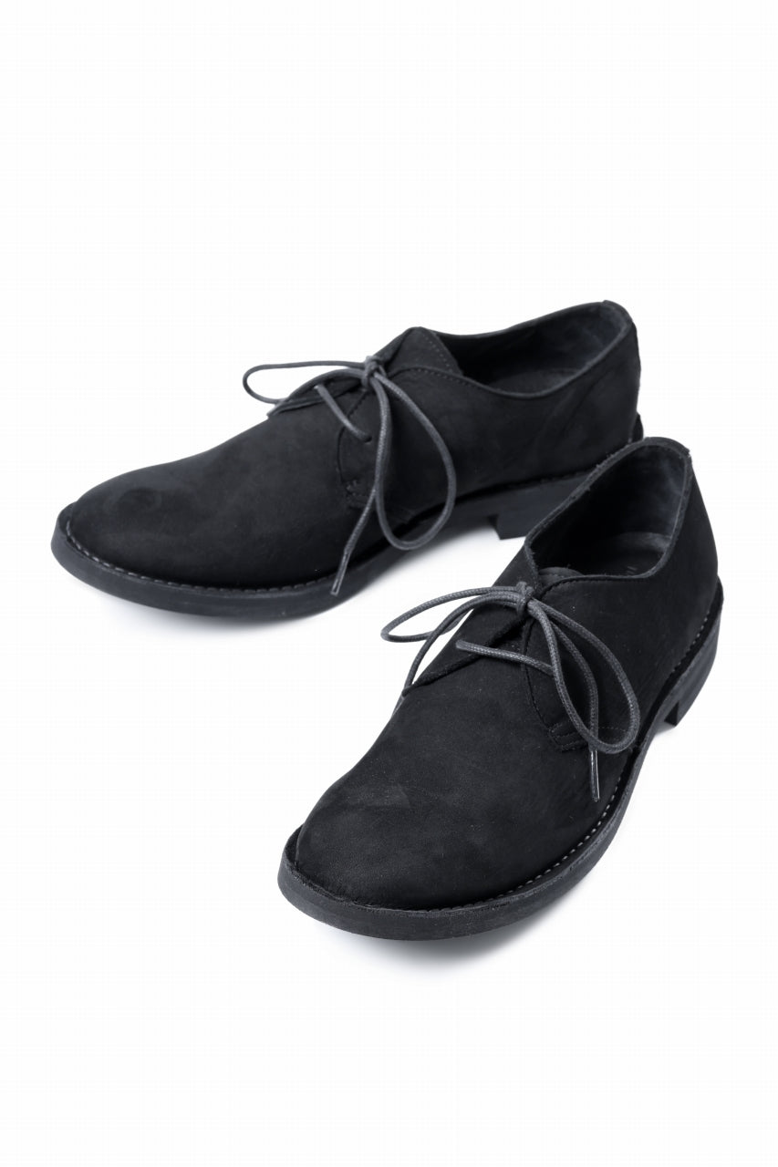 画像をギャラリービューアに読み込む, Y's for men PLAIN TOE SHOES / NUBUCK LEATHER (BLACK)