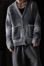 画像をギャラリービューアに読み込む, TARO HORIUCHI / th products Inflated Cardigan / 1/4.5 kasuri loop knit (mono)