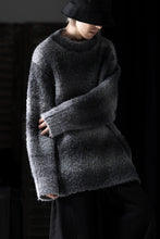 画像をギャラリービューアに読み込む, TARO HORIUCHI / th products Inflated Oversized Crew / 1/4.5 kasuri loop knit (mono)