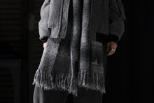 画像をギャラリービューアに読み込む, TARO HORIUCHI / th products Inflated Scarf / 1/4.5 kasuri loop knit (mono)
