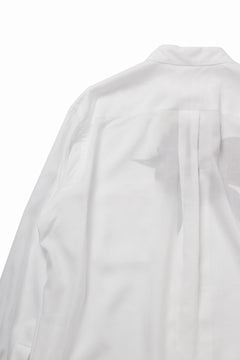Load image into Gallery viewer, Y's for men REGULAR COLLAR SHIRT WITH RED FLOWER PRINT (WHITE)