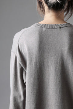 画像をギャラリービューアに読み込む, Y's for men SUMMER KNIT PULLOVER / 12G PLAIN STITCH (CHARCOAL)