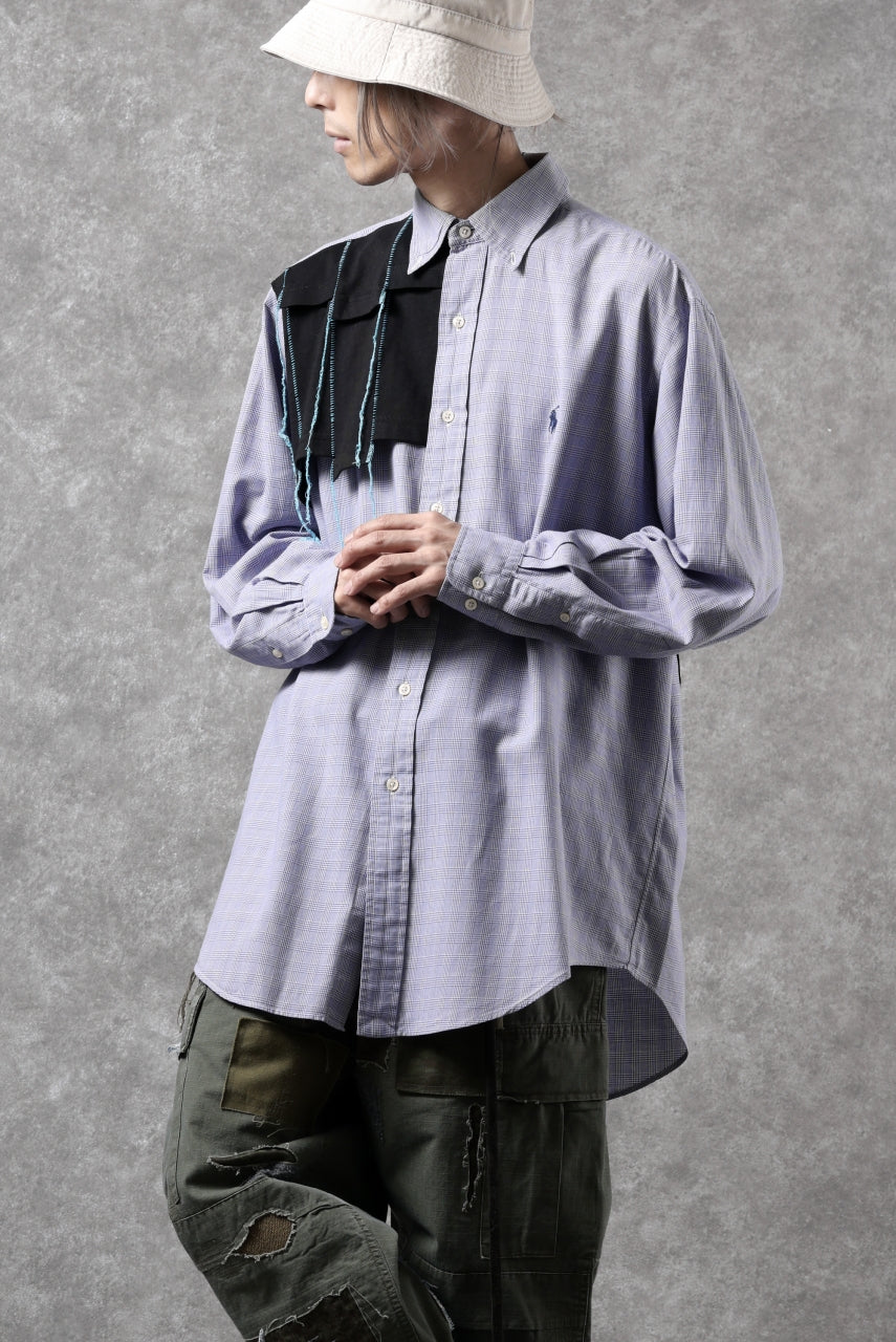 画像をギャラリービューアに読み込む, MASSIMO SABBADIN exclusive PLAID CHECK SHIRT (rpl str)