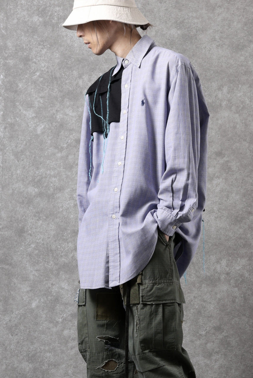 画像をギャラリービューアに読み込む, MASSIMO SABBADIN exclusive PLAID CHECK SHIRT (rpl str)