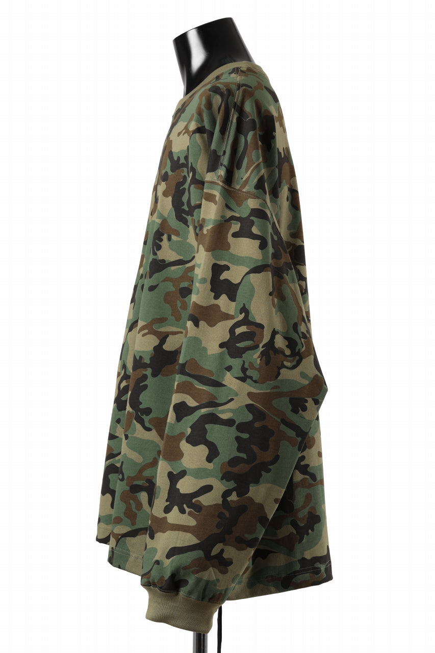 画像をギャラリービューアに読み込む, MASTERMIND WORLD CAMO LS TEE / OVERSIZED (WOODLAND)