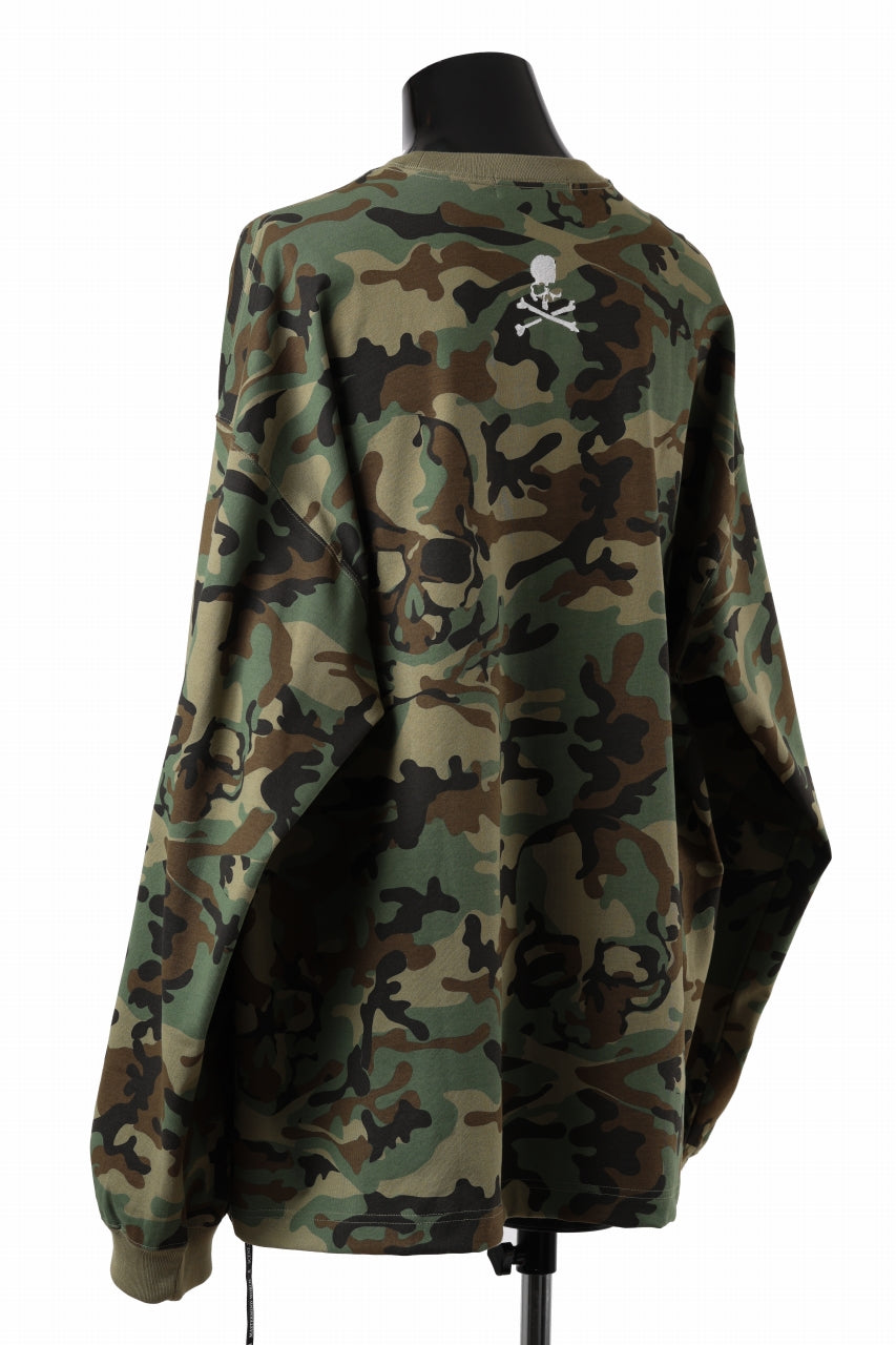 画像をギャラリービューアに読み込む, MASTERMIND WORLD CAMO LS TEE / OVERSIZED (WOODLAND)