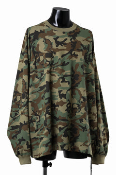 画像をギャラリービューアに読み込む, MASTERMIND WORLD CAMO LS TEE / OVERSIZED (WOODLAND)