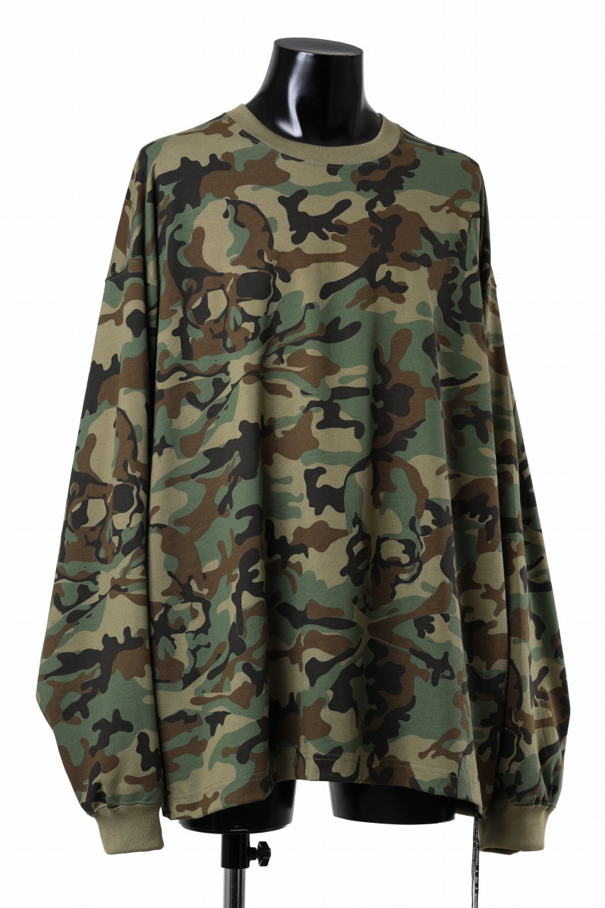 画像をギャラリービューアに読み込む, MASTERMIND WORLD CAMO LS TEE / OVERSIZED (WOODLAND)