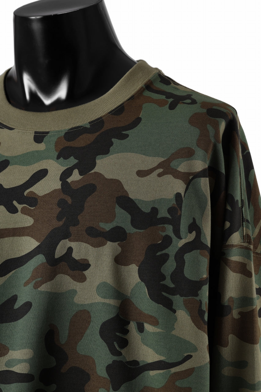 画像をギャラリービューアに読み込む, MASTERMIND WORLD CAMO LS TEE / OVERSIZED (WOODLAND)