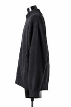 Load image into Gallery viewer, MASTERMIND WORLD LOUNGE FULL-ZIP TRACK JACKET / SOFTY BOA FLEECE (BLACK x CHARCOAL)