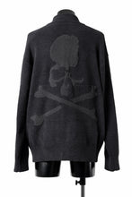 Load image into Gallery viewer, MASTERMIND WORLD LOUNGE FULL-ZIP TRACK JACKET / SOFTY BOA FLEECE (BLACK x CHARCOAL)