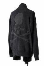 Load image into Gallery viewer, MASTERMIND WORLD LOUNGE FULL-ZIP TRACK JACKET / SOFTY BOA FLEECE (BLACK x CHARCOAL)