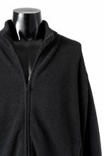 Load image into Gallery viewer, MASTERMIND WORLD LOUNGE FULL-ZIP TRACK JACKET / SOFTY BOA FLEECE (BLACK x CHARCOAL)