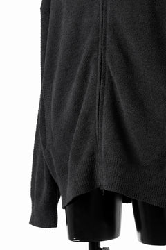 Load image into Gallery viewer, MASTERMIND WORLD LOUNGE FULL-ZIP TRACK JACKET / SOFTY BOA FLEECE (BLACK x WHITE)