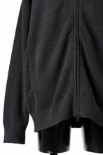 Load image into Gallery viewer, MASTERMIND WORLD LOUNGE FULL-ZIP TRACK JACKET / SOFTY BOA FLEECE (BLACK x WHITE)