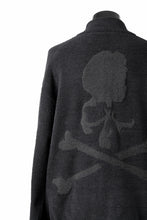 Load image into Gallery viewer, MASTERMIND WORLD LOUNGE FULL-ZIP TRACK JACKET / SOFTY BOA FLEECE (BLACK x CHARCOAL)