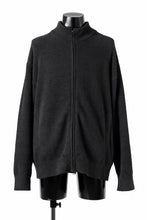 Load image into Gallery viewer, MASTERMIND WORLD LOUNGE FULL-ZIP TRACK JACKET / SOFTY BOA FLEECE (BLACK x WHITE)