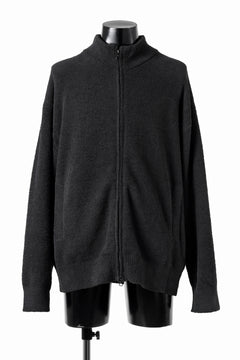 Load image into Gallery viewer, MASTERMIND WORLD LOUNGE FULL-ZIP TRACK JACKET / SOFTY BOA FLEECE (BLACK x WHITE)
