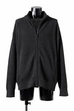 Load image into Gallery viewer, MASTERMIND WORLD LOUNGE FULL-ZIP TRACK JACKET / SOFTY BOA FLEECE (BLACK x WHITE)