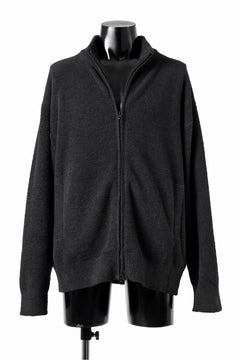 Load image into Gallery viewer, MASTERMIND WORLD LOUNGE FULL-ZIP TRACK JACKET / SOFTY BOA FLEECE (BLACK x WHITE)