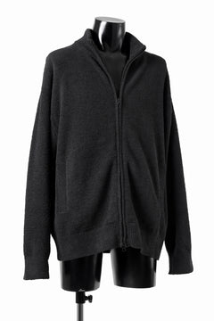 Load image into Gallery viewer, MASTERMIND WORLD LOUNGE FULL-ZIP TRACK JACKET / SOFTY BOA FLEECE (BLACK x WHITE)