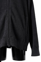 Load image into Gallery viewer, MASTERMIND WORLD LOUNGE FULL-ZIP TRACK JACKET / SOFTY BOA FLEECE (BLACK x CHARCOAL)