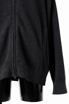 Load image into Gallery viewer, MASTERMIND WORLD LOUNGE FULL-ZIP TRACK JACKET / SOFTY BOA FLEECE (BLACK x WHITE)
