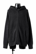 Load image into Gallery viewer, MASTERMIND WORLD LOUNGE FULL-ZIP HOODIE / SOFTY BOA FLEECE (BLACK x WHITE)
