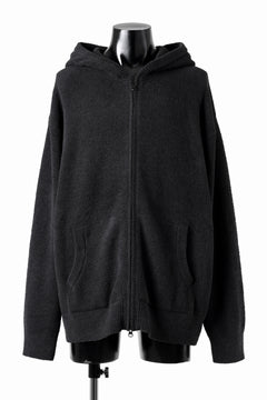 Load image into Gallery viewer, MASTERMIND WORLD LOUNGE FULL-ZIP HOODIE / SOFTY BOA FLEECE (BLACK x WHITE)